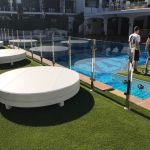 Easigrass at Ibiza Rocks near the pool