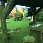 artificial grass display - royal country berkshire show