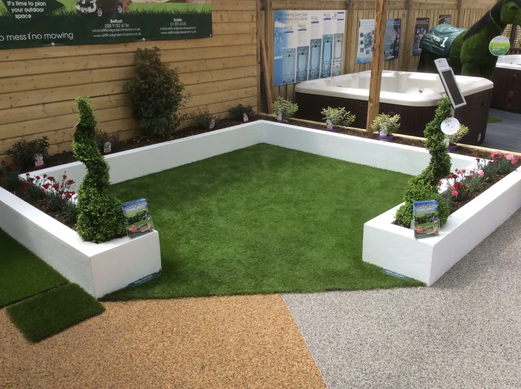 Belfast artificial grass showroom
