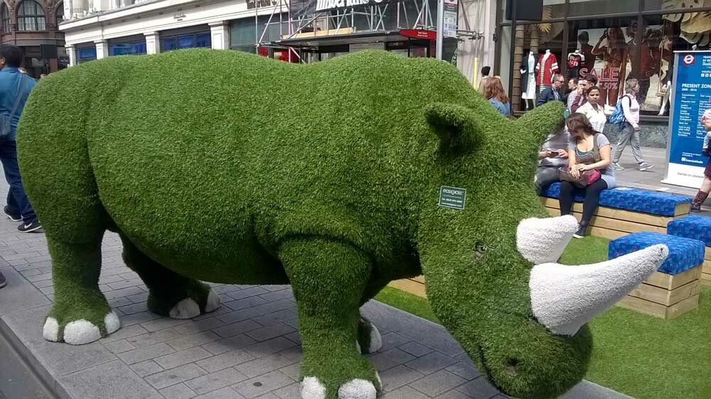 We Add Some Grass Style To London’s Iconic Streets