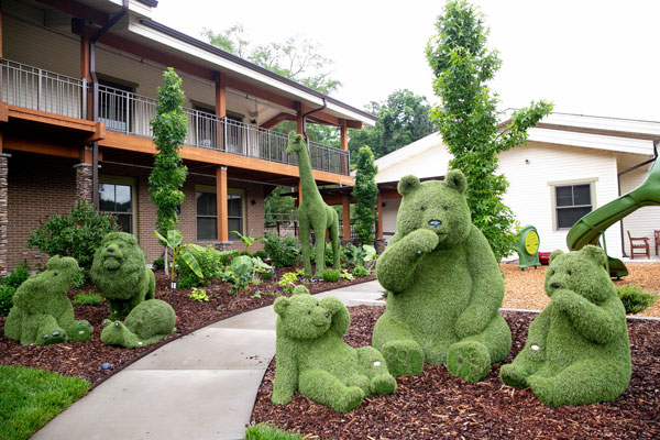 Easi-animals at a children's charity