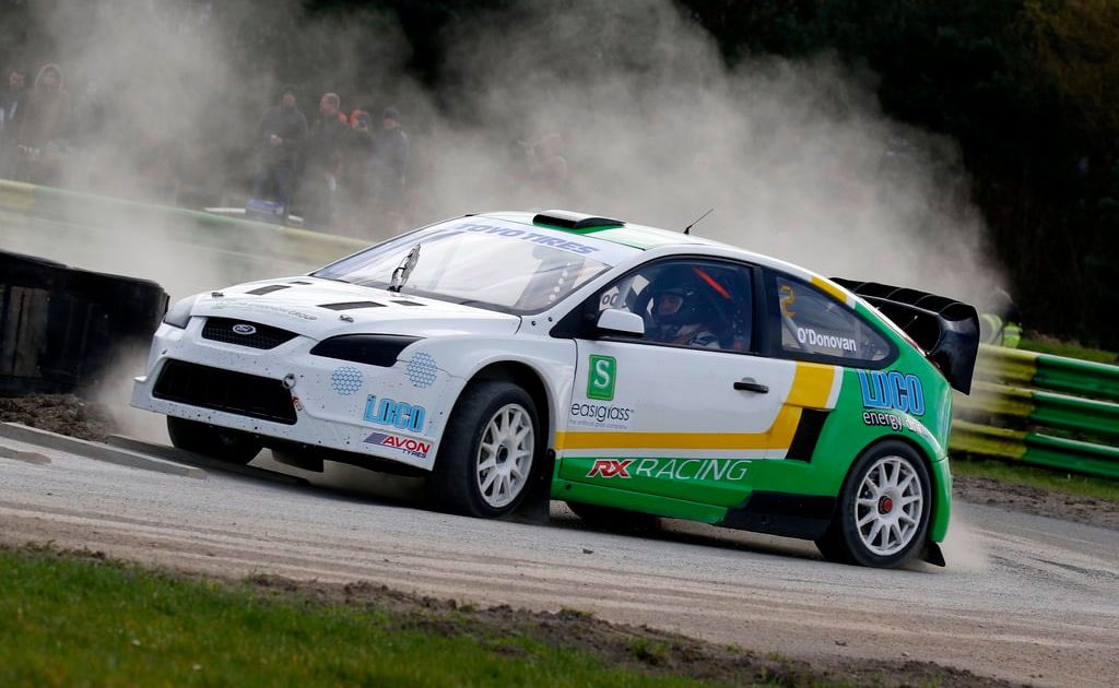Easigrass sponsorship - british rallycross championship