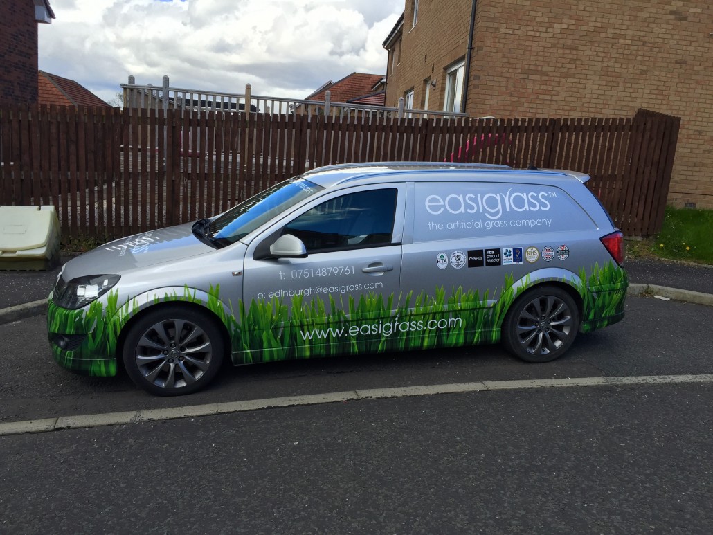 New easigrass van for Edinburgh