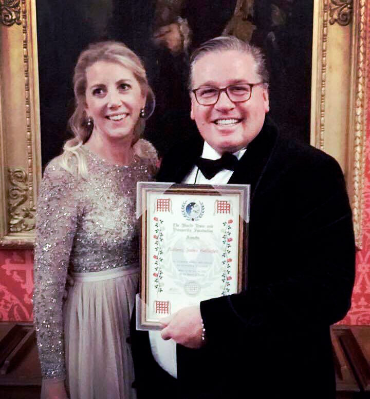 Award for outstanding contribution to charity