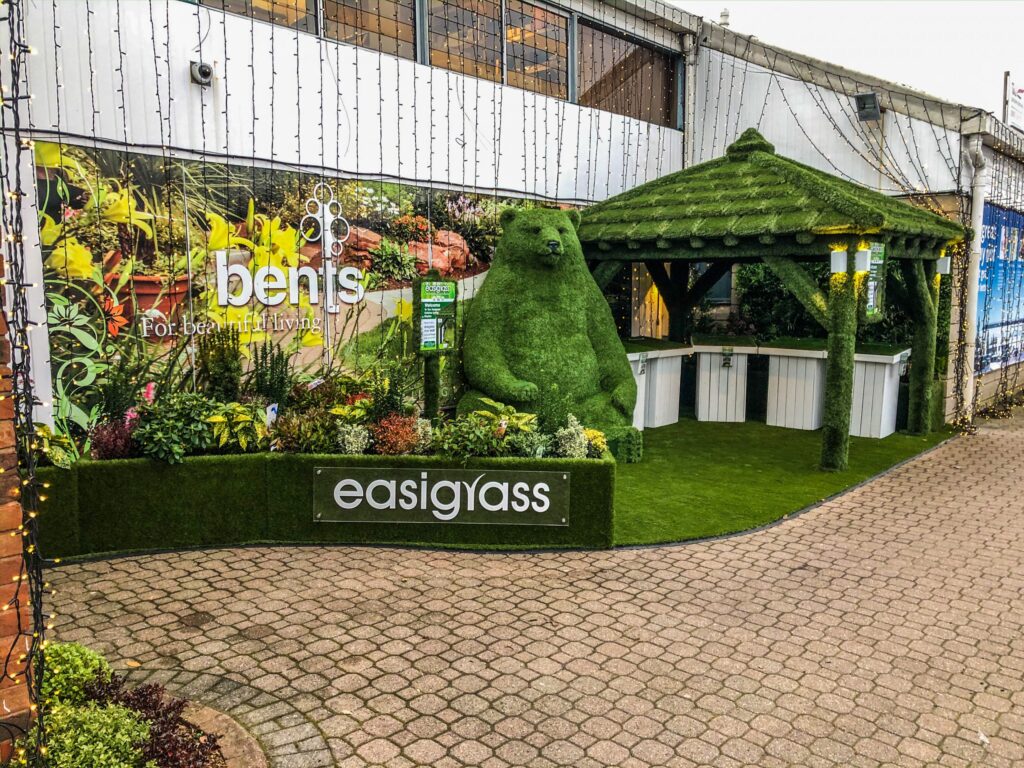 Easigrass outdoor living display