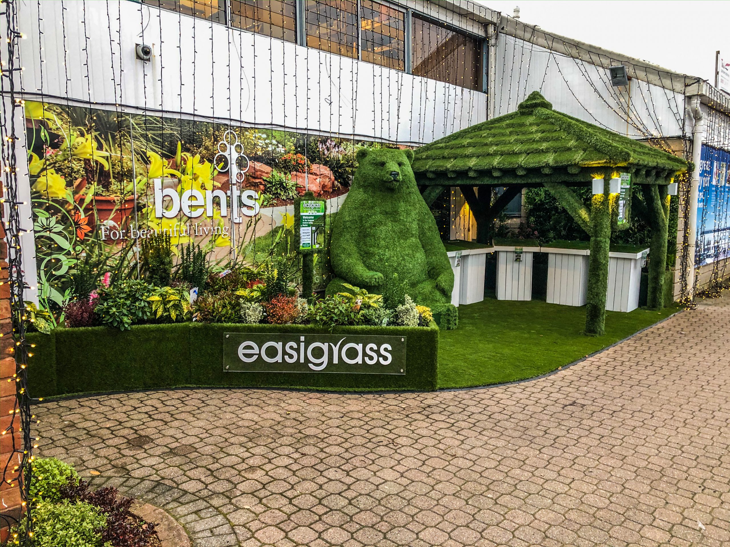 Easigrass outdoor living display