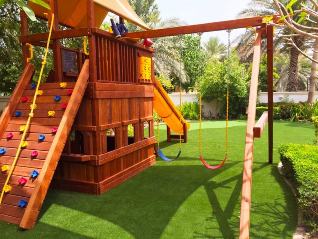 Outdoor childrens play area