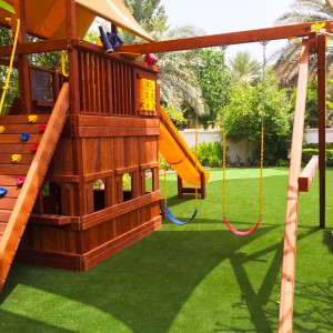 Outdoor childrens play area