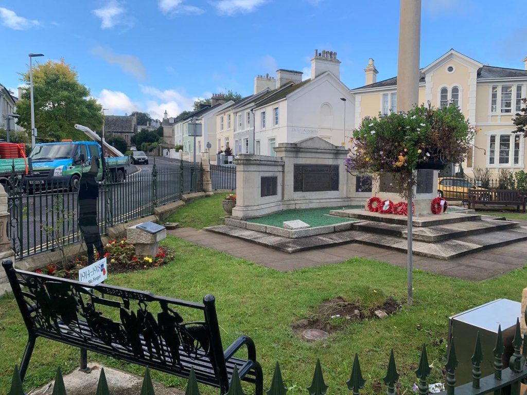 Newton Abbot War Memorial Restoration