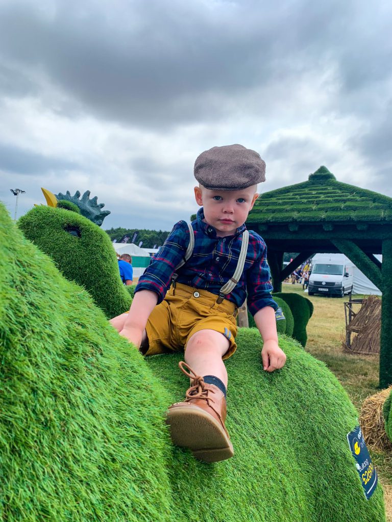 Easigrass letters at the game fair