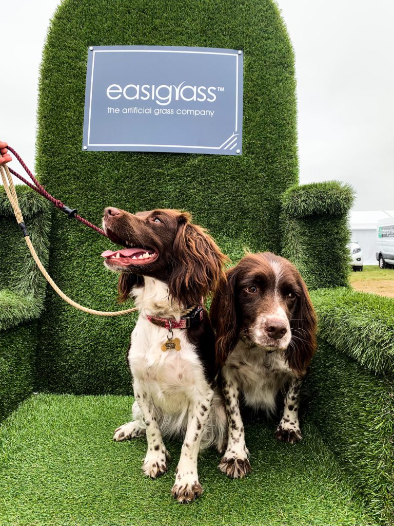 Easigrass letters at the game fair