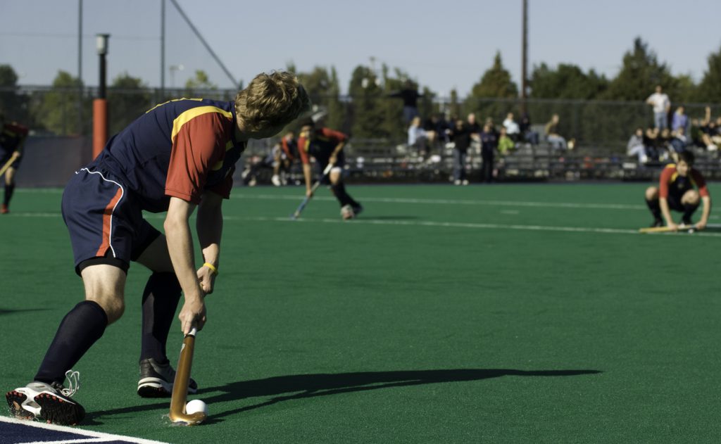 artificial grass pitch for hockey