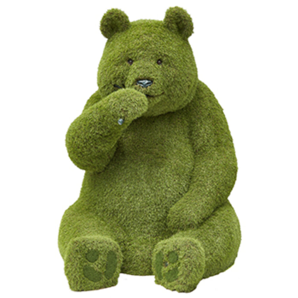 Large Bear Eating